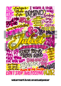 & Juliet - Musical Inspired Glossy Print - Originally Hand Drawn