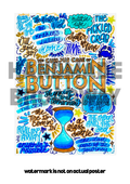 Benjamin Button Musical- Musical Inspired Glossy Print - Originally Hand Drawn