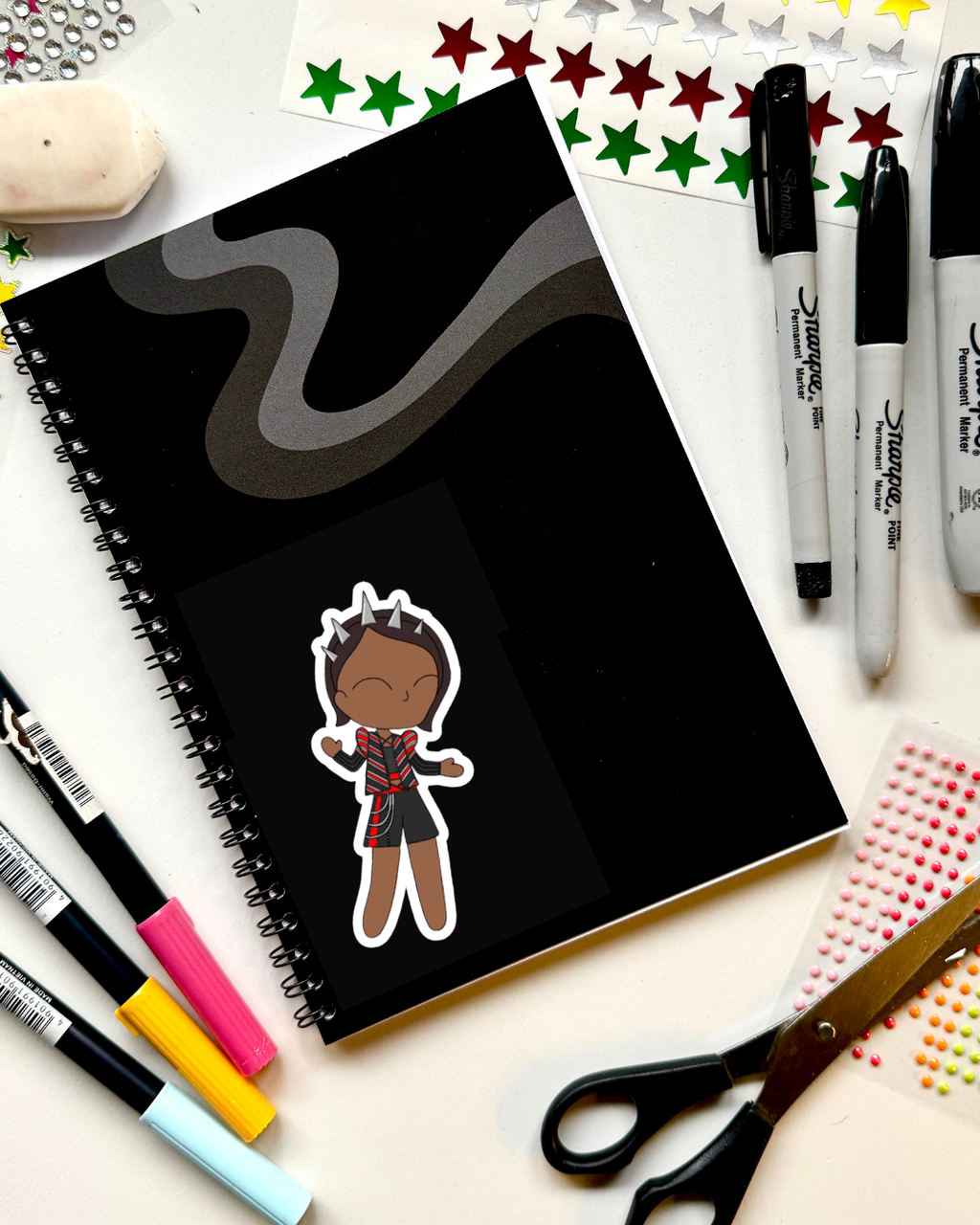Six the Musical Inspired Vinyl Sticker – Anne of Cleves | Perfect for Laptops, Water Bottles, Scrapbooks & More