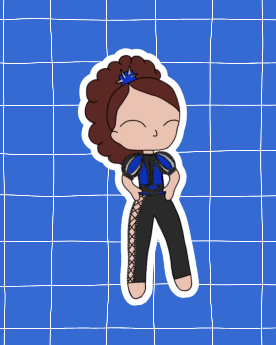 Six the Musical Inspired Vinyl Sticker – Catherine Parr |Perfect for Laptops, Water Bottles, Scrapbooks & More
