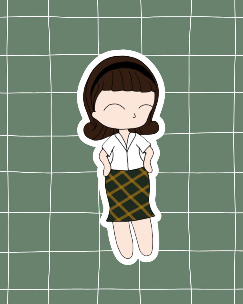 Hairspray the Musical Inspired Vinyl Sticker | Tracey Turnblad – Perfect for Laptops, Water Bottles, Scrapbooks & More