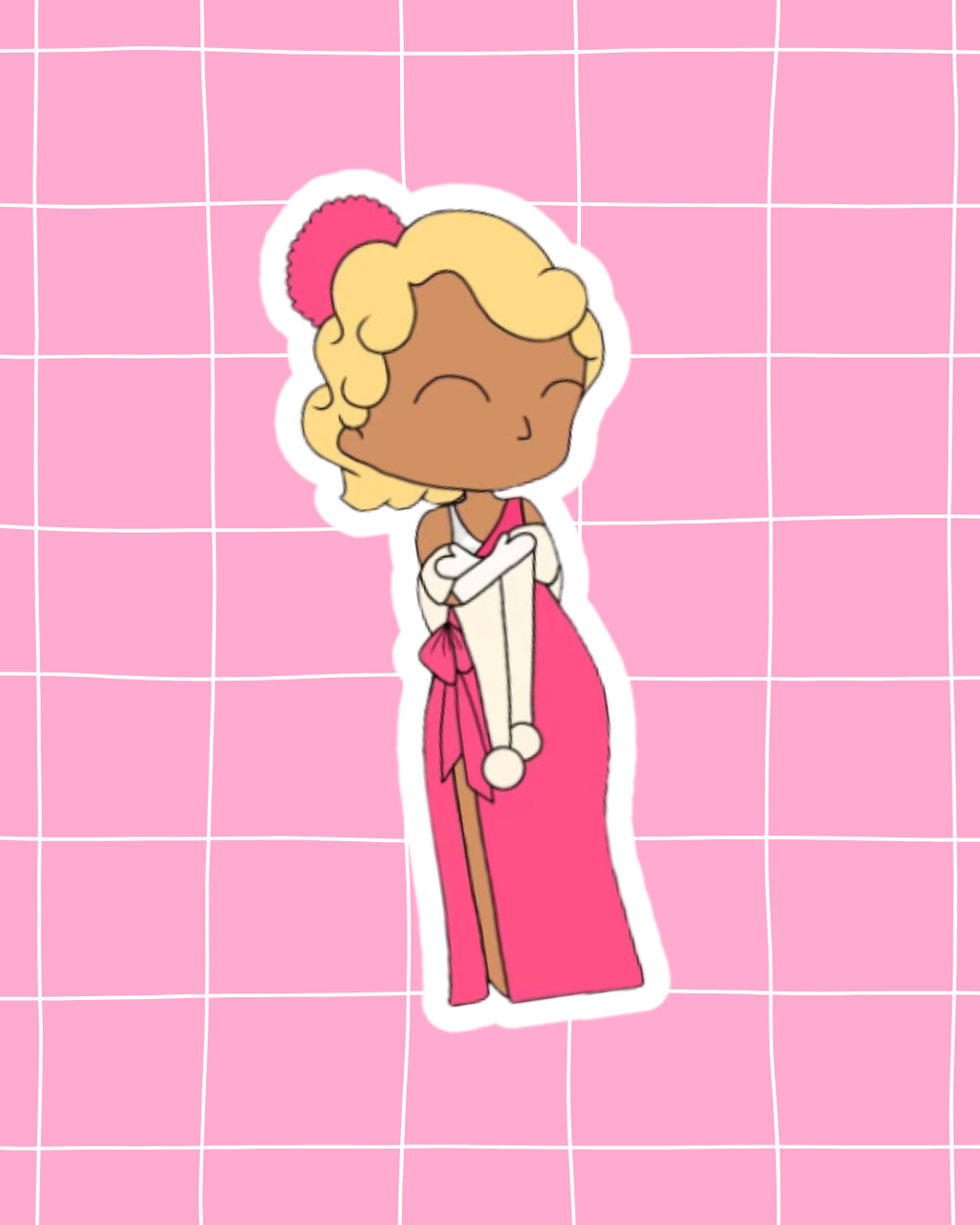 Guys and Dolls the Musical Inspired Vinyl Sticker – Miss Adelaide |  Perfect for Laptops, Water Bottles, Scrapbooks & More