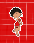BOOP the Musical Inspired Vinyl Sticker – Betty Boop | Perfect for Laptops, Water Bottles, Scrapbooks & More