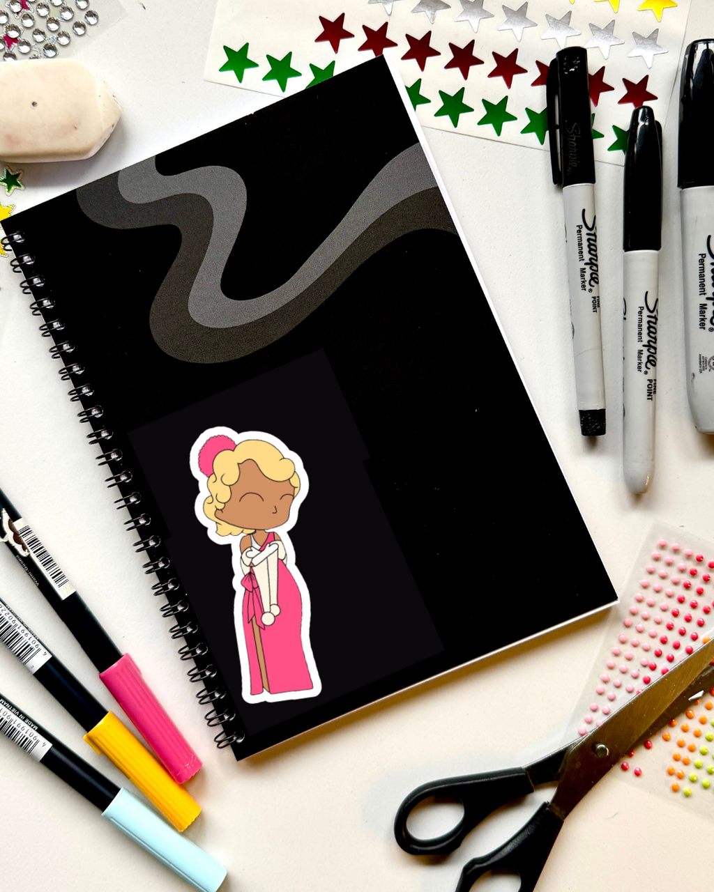 Guys and Dolls the Musical Inspired Vinyl Sticker – Miss Adelaide |  Perfect for Laptops, Water Bottles, Scrapbooks & More