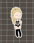 Burlesque the Musical Inspired Vinyl Sticker – Ali |Perfect for Laptops, Water Bottles, Scrapbooks & More
