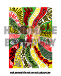 Heathers SWIRL poster - Musical Inspired Glossy Print - Originally Hand Drawn
