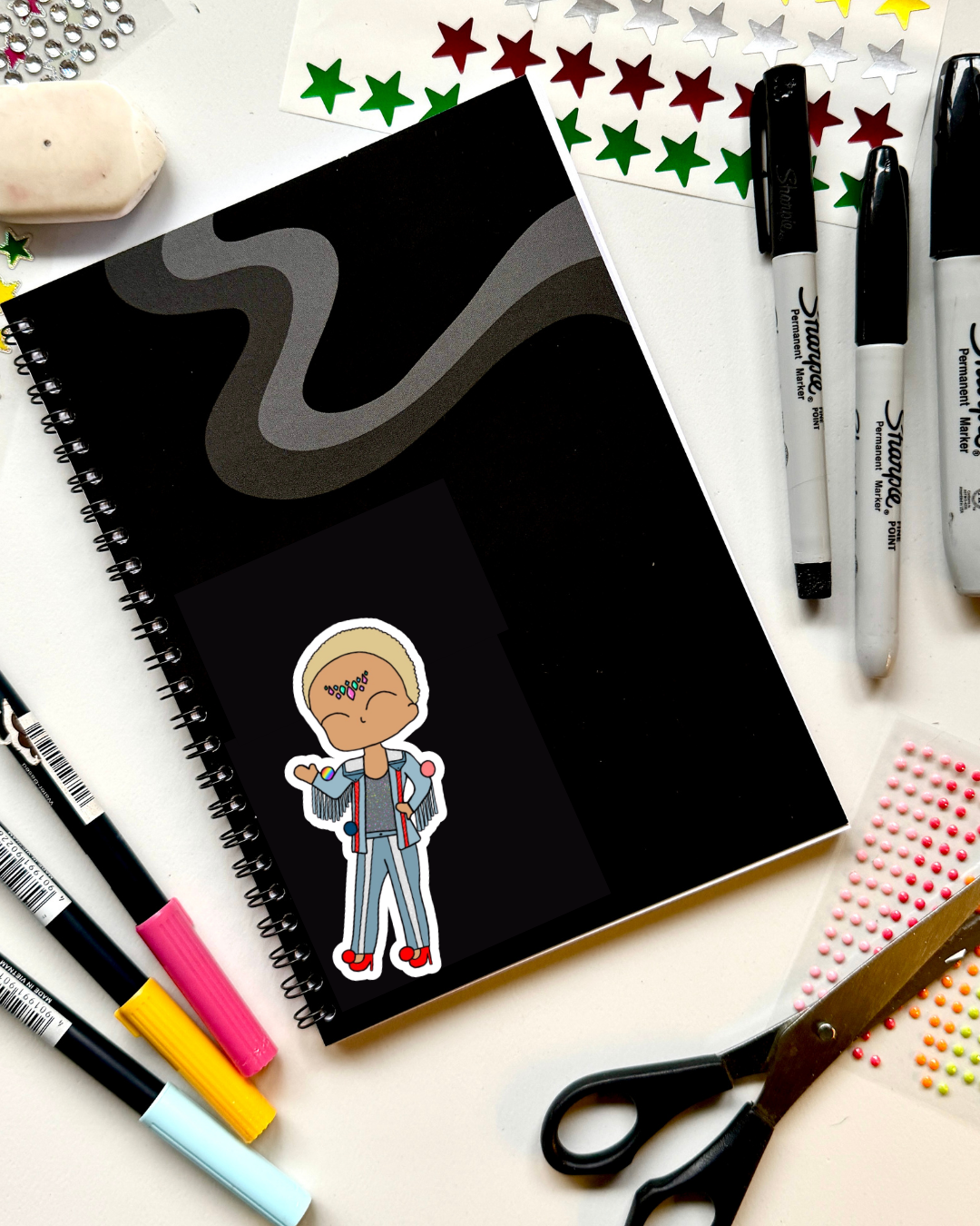 Everybody's talking about Jamie the Musical Inspired Vinyl Sticker – Jamie- Prom | Perfect for Laptops, Water Bottles, Scrapbooks & More