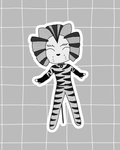 Cats the Musical Inspired Vinyl Sticker – Munkustrap | Perfect for Laptops, Water Bottles, Scrapbooks & More