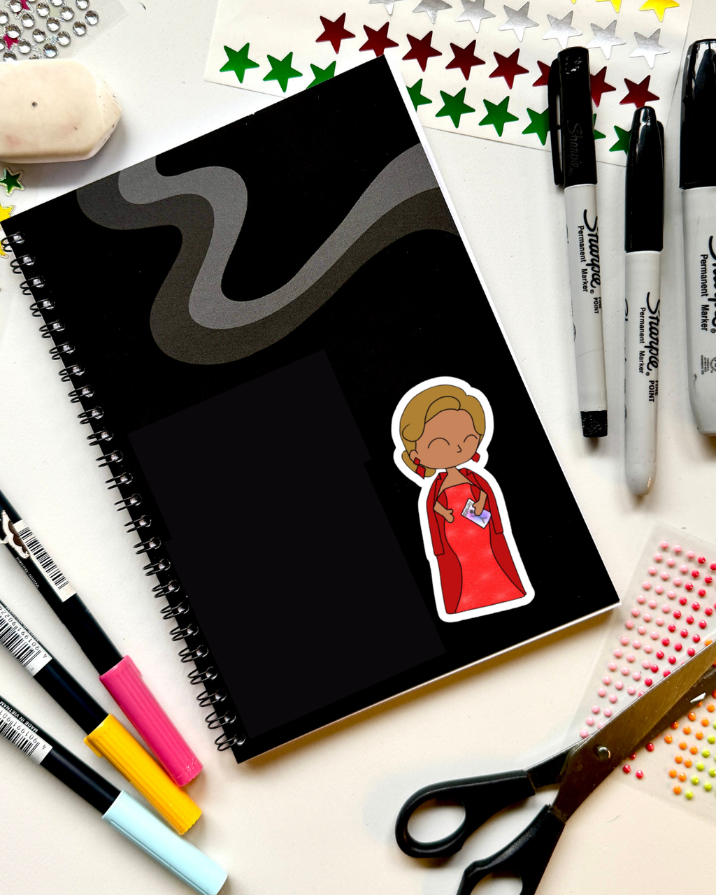 Devil Wears Prada the Musical Inspired Vinyl Sticker – Miranda | Perfect for Laptops, Water Bottles, Scrapbooks & More