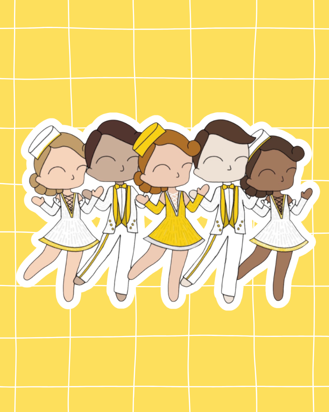 42nd Street | 42nd Street the Musical Inspired Vinyl Sticker – Perfect for Laptops, Water Bottles, Scrapbooks & More