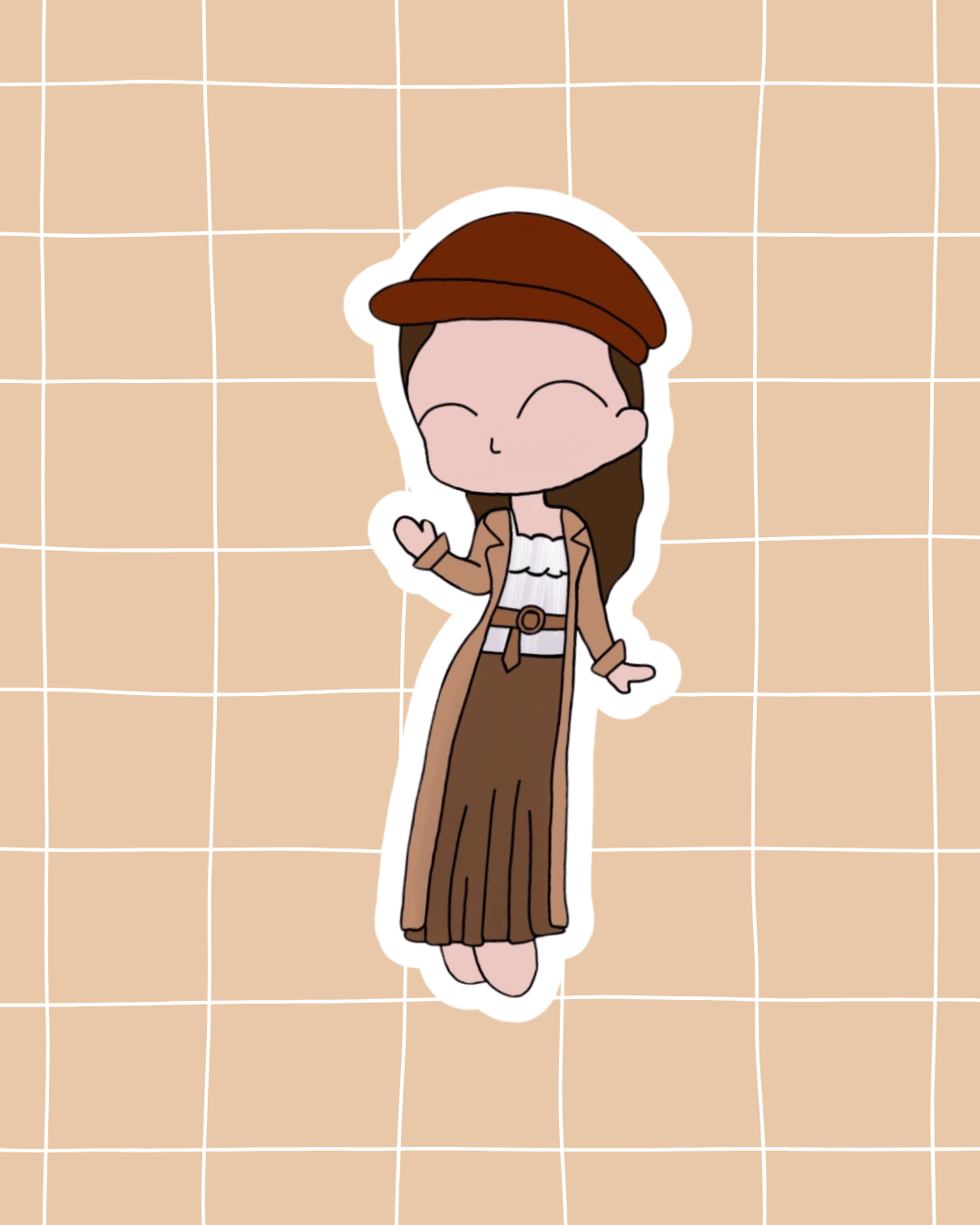 Les Miserable the Musical Inspired Vinyl Sticker – Eponine | Perfect for Laptops, Water Bottles, Scrapbooks & More