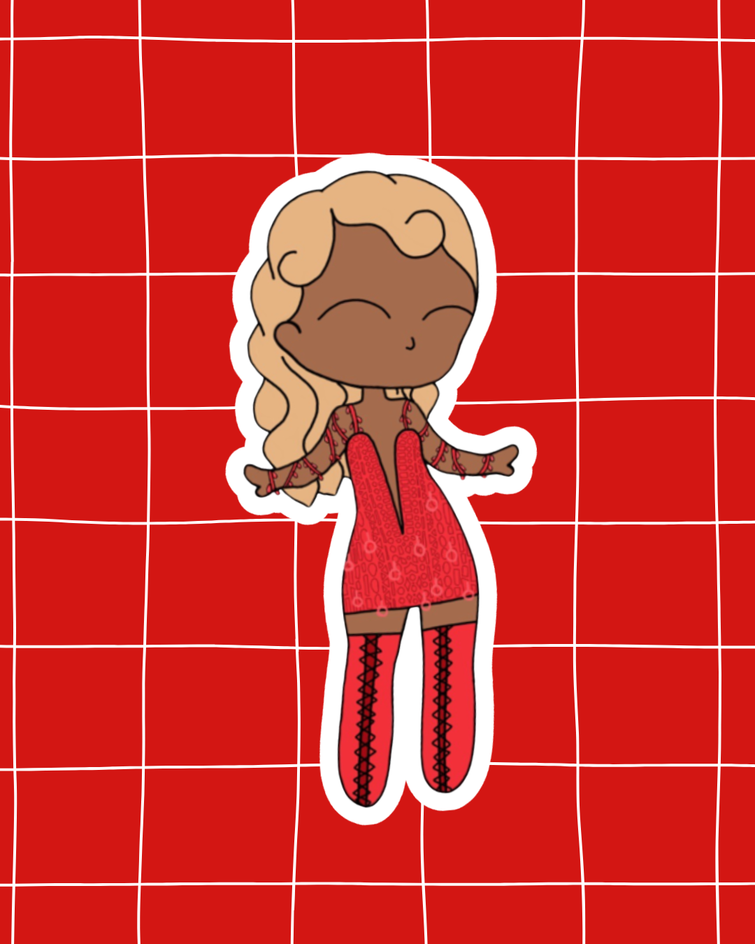 Kinky Boots the Musical Inspired Vinyl Sticker | Lola – Perfect for Laptops, Water Bottles, Scrapbooks & More