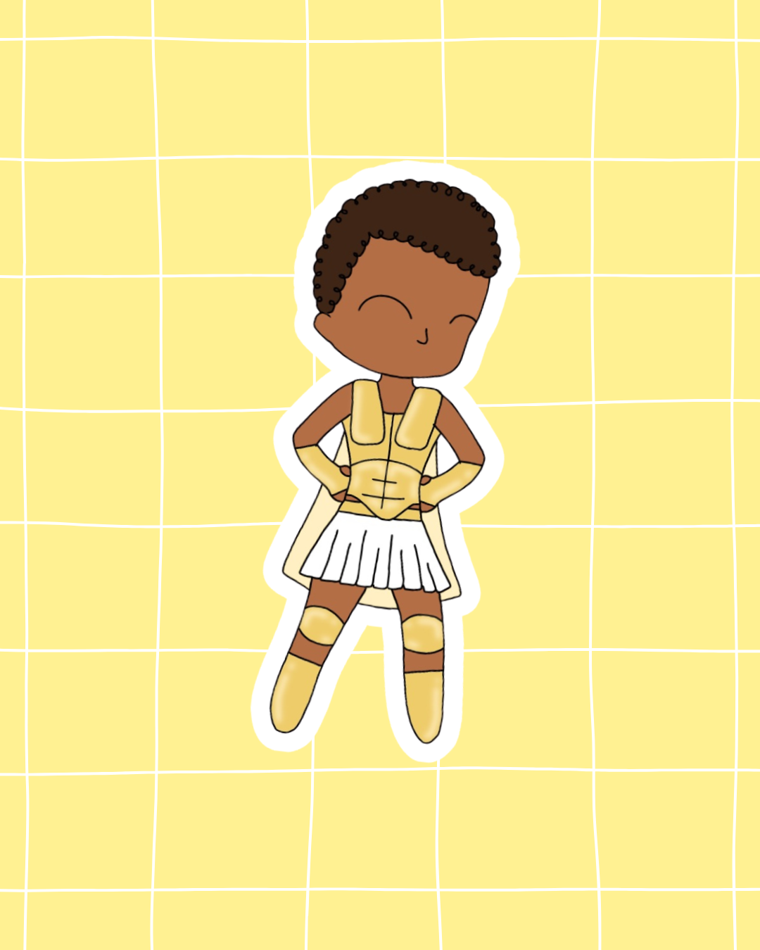 Hercules the Musical Inspired Vinyl Sticker – Hercules | Perfect for Laptops, Water Bottles, Scrapbooks & More