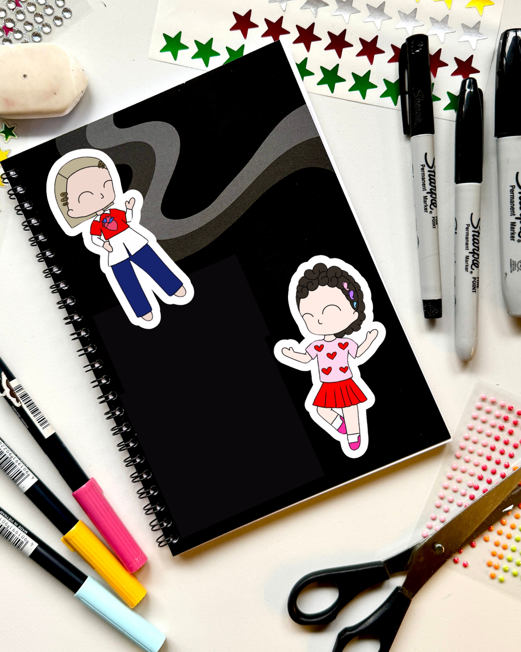 Why am I so single? the Musical Inspired Vinyl Sticker – Nancy | Perfect for Laptops, Water Bottles, Scrapbooks & More