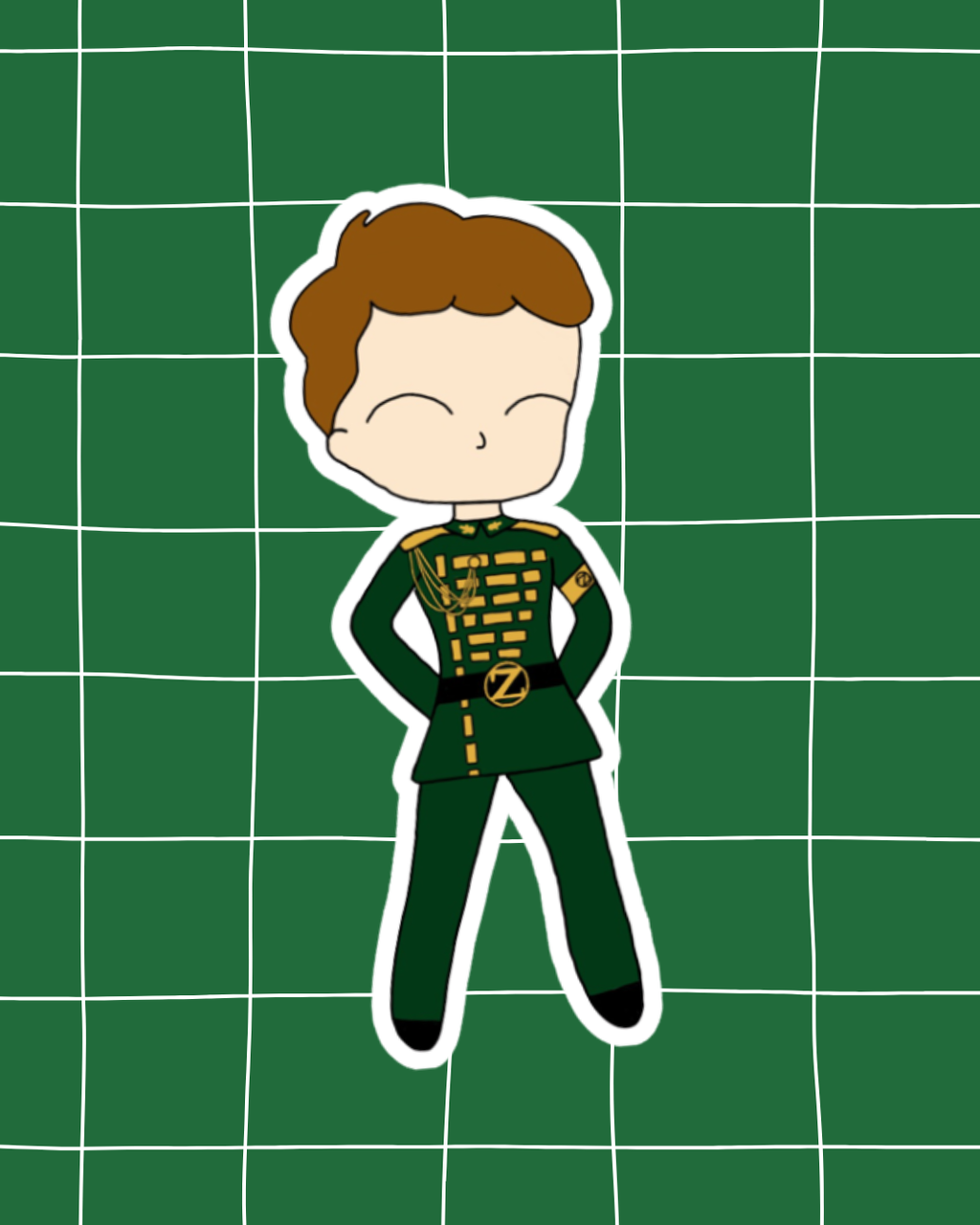 Wicked the Musical Inspired Vinyl Sticker – Fiyero | Perfect for Laptops, Water Bottles, Scrapbooks & More