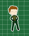 Wicked the Musical Inspired Vinyl Sticker – Fiyero | Perfect for Laptops, Water Bottles, Scrapbooks & More