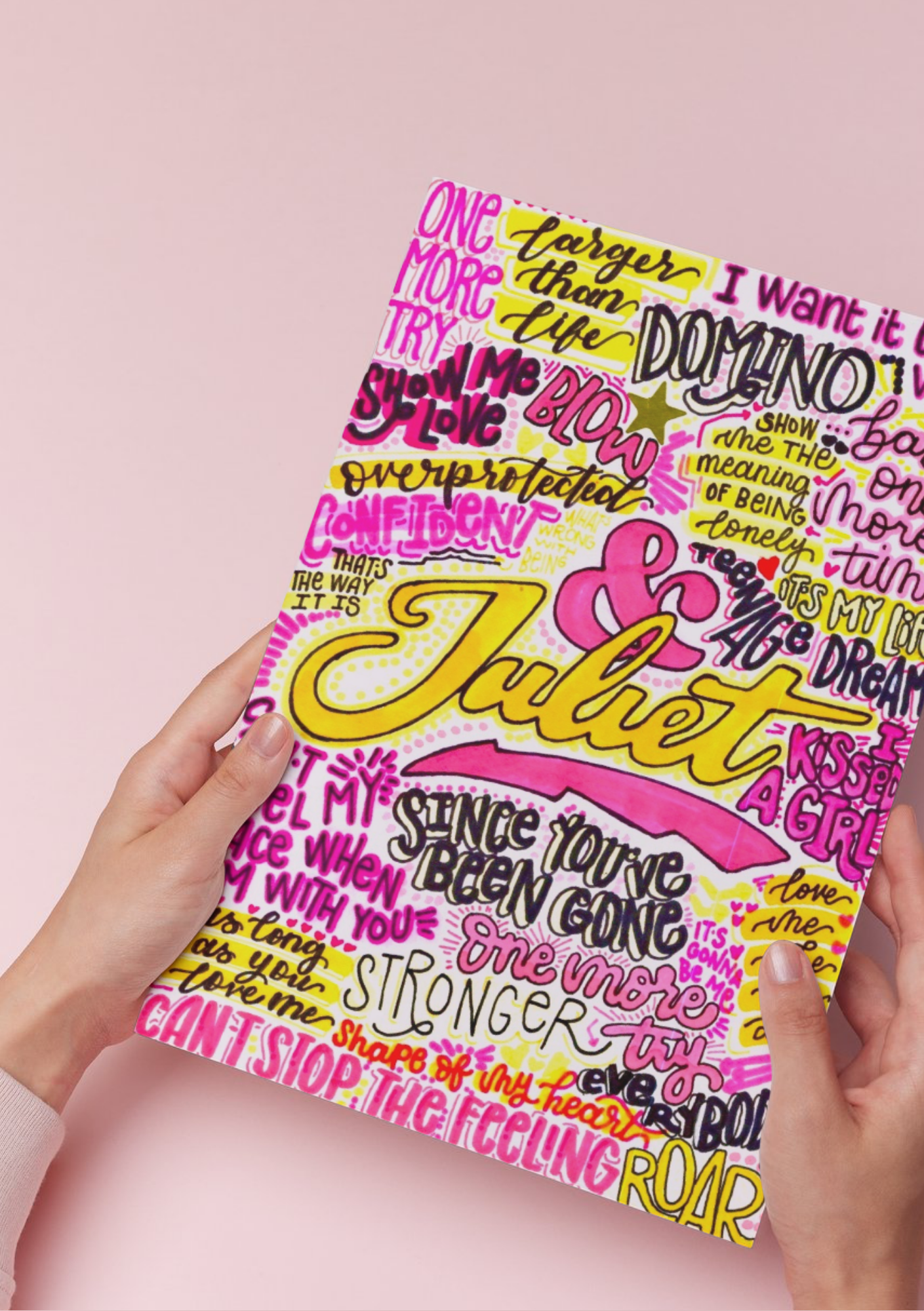 & Juliet - Musical Inspired Glossy Print - Originally Hand Drawn