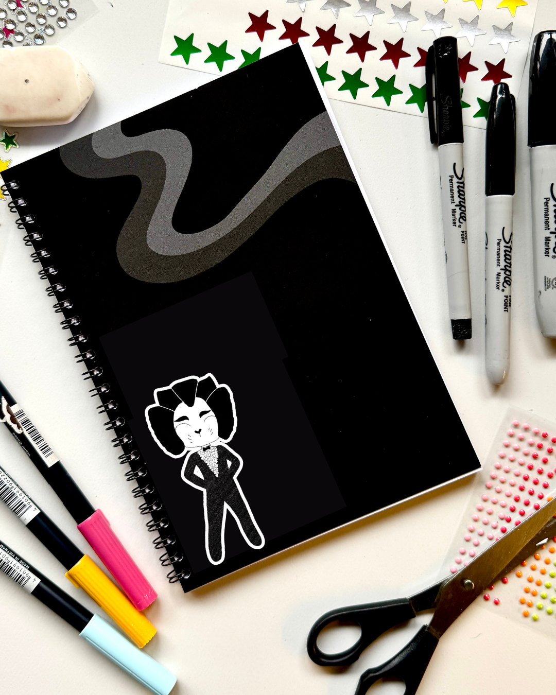 Cats the Musical Inspired Vinyl Sticker – Mister Mistoffelees |  Perfect for Laptops, Water Bottles, Scrapbooks & More