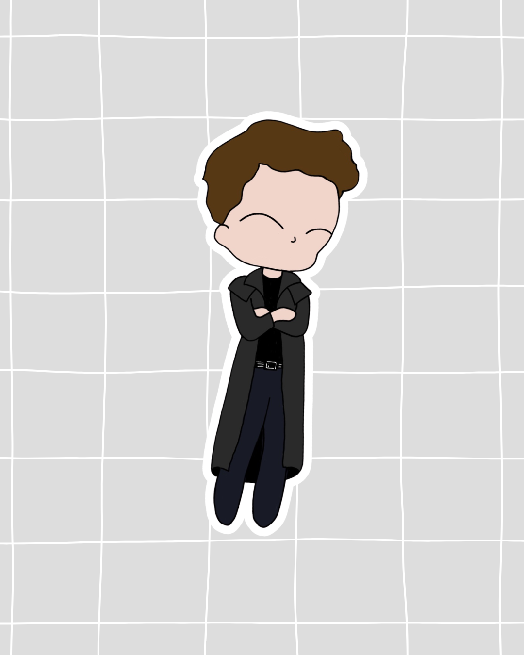 Heathers the Musical Inspired Vinyl Sticker – J.D | Perfect for Laptops, Water Bottles, Scrapbooks & More