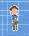 Dear Evan Hansen the Musical Inspired Vinyl Sticker – Evan Hansen  |  Perfect for Laptops, Water Bottles, Scrapbooks & More