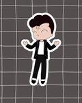 Grease the Musical Inspired Vinyl Sticker – Danny Zuko | Perfect for Laptops, Water Bottles, Scrapbooks & More