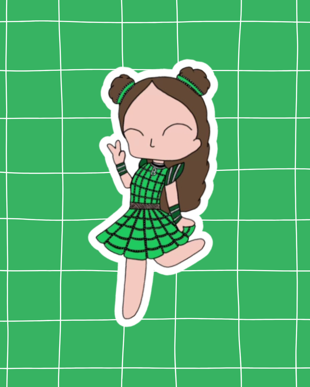 Six the Musical Inspired Vinyl Sticker – Anne Boleyn | Perfect for Laptops, Water Bottles, Scrapbooks & More