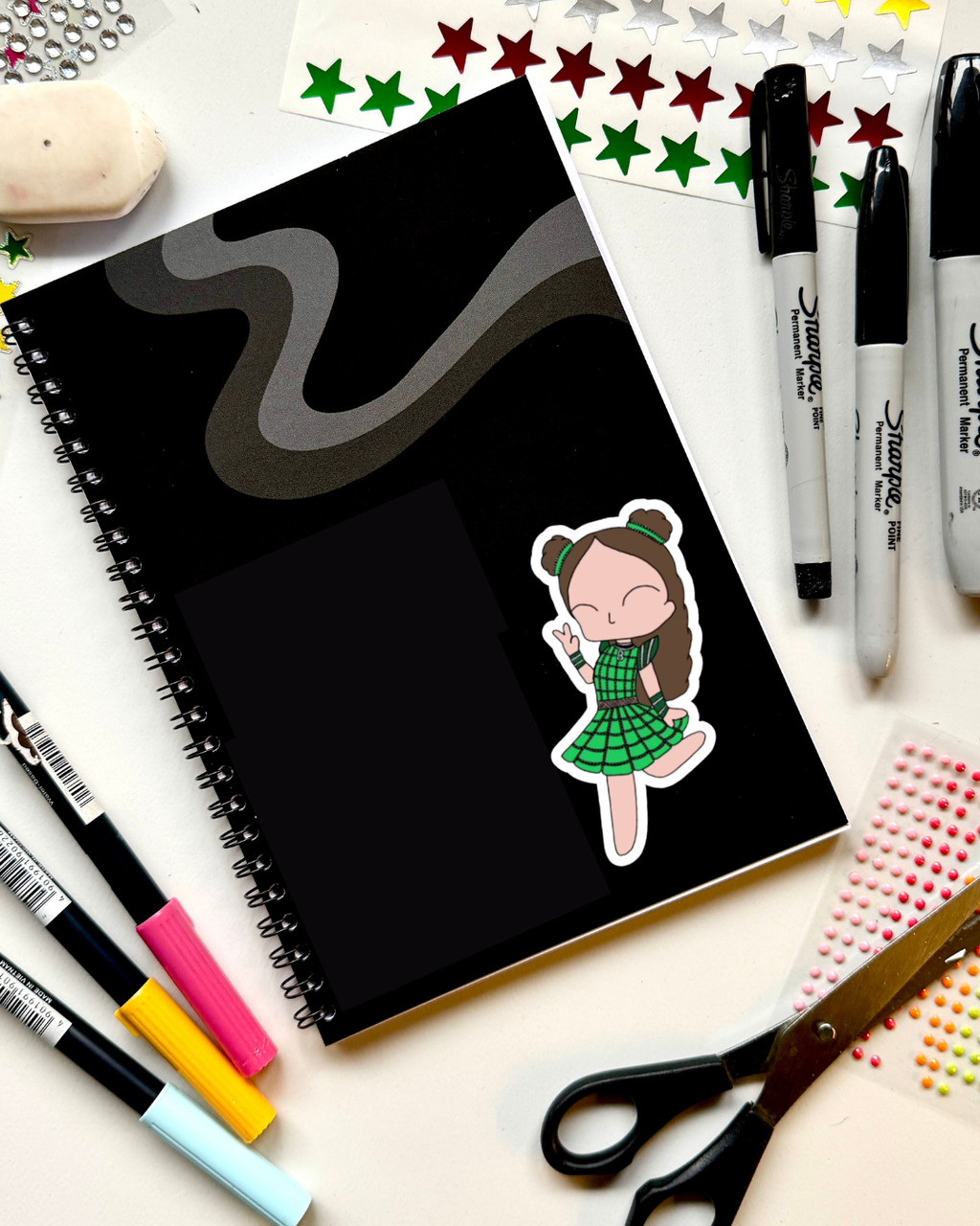 Six the Musical Inspired Vinyl Sticker – Anne Boleyn | Perfect for Laptops, Water Bottles, Scrapbooks & More