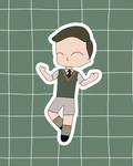 Blood Brothers the Musical Inspired Vinyl Sticker –  Eddie | Perfect for Laptops, Water Bottles, Scrapbooks & More