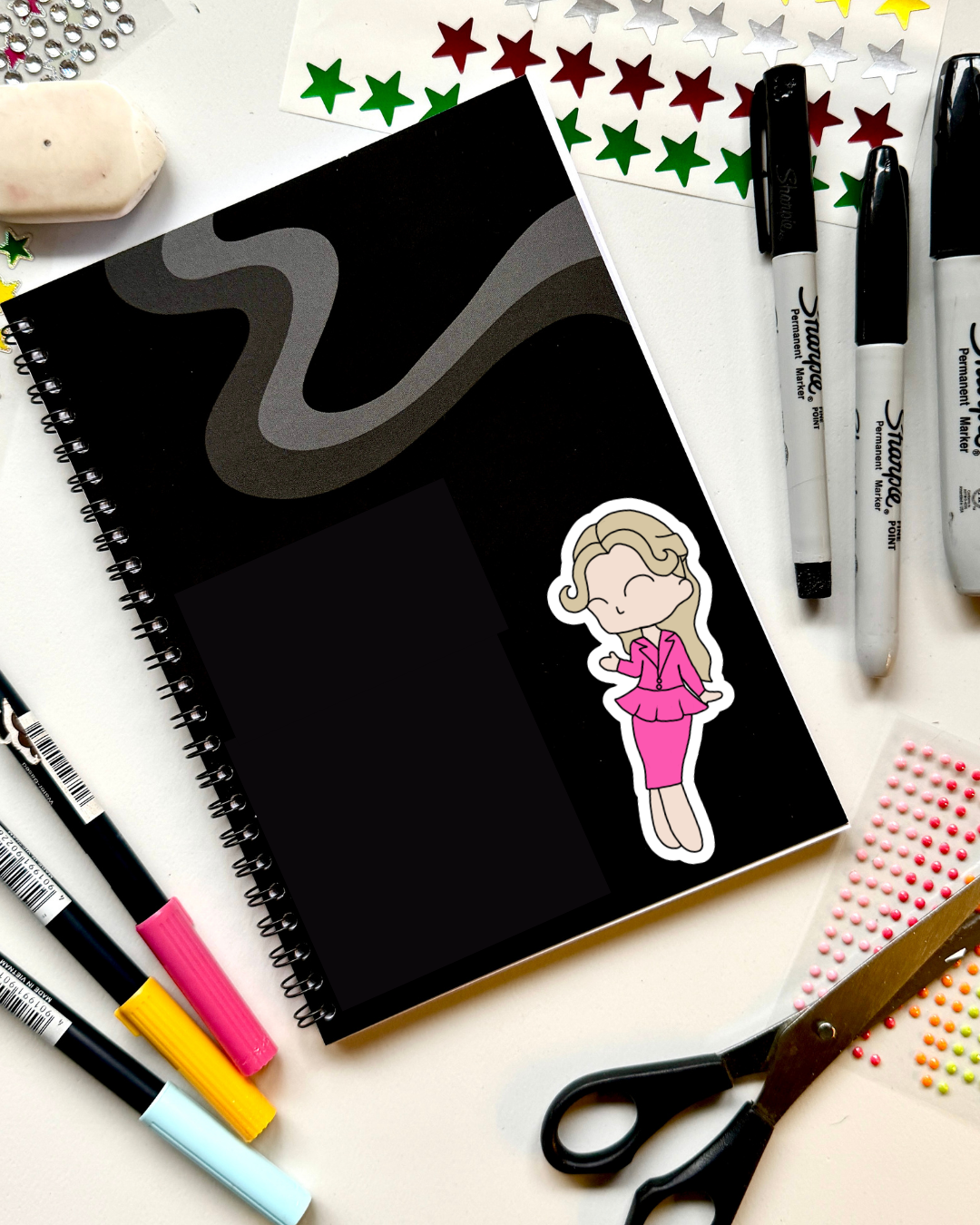Legally Blonde the Musical Inspired Vinyl Sticker | Elle Woods – Perfect for Laptops, Water Bottles, Scrapbooks & More