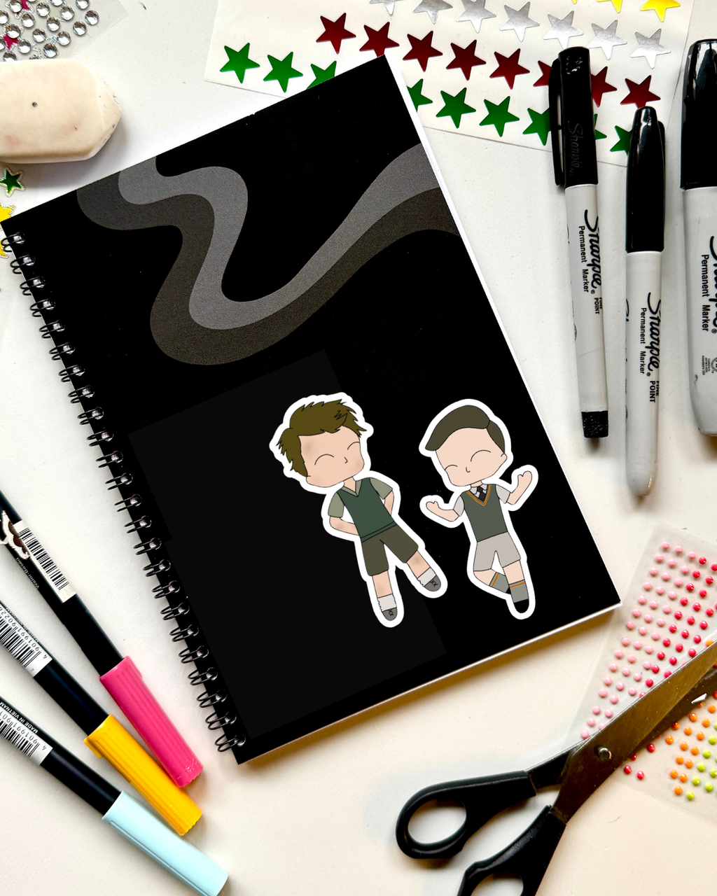 Blood Brothers the Musical Inspired Vinyl Sticker – Mickey |  Perfect for Laptops, Water Bottles, Scrapbooks & More