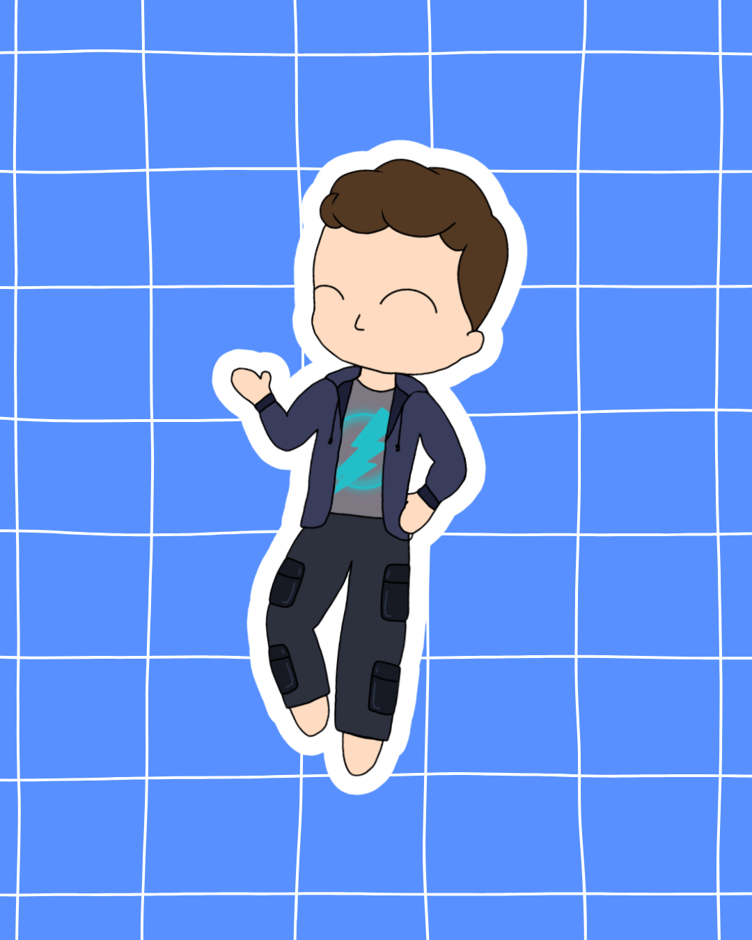 Percy Jackson the Musical Inspired Vinyl Sticker – Percy Jackson |  Perfect for Laptops, Water Bottles, Scrapbooks & More