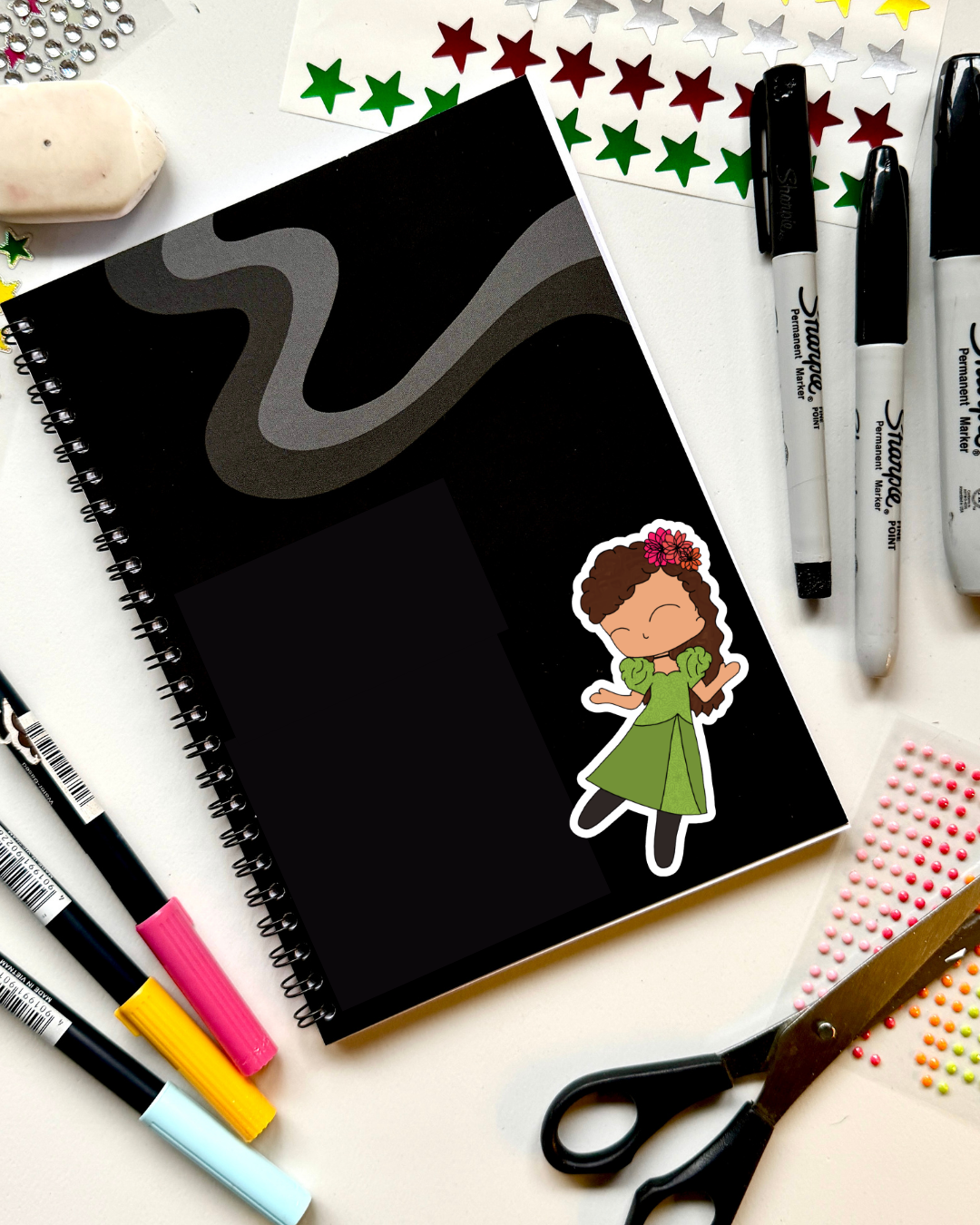 Hades Town the Musical Inspired Vinyl Sticker – Persephone- Broadway | Perfect for Laptops, Water Bottles, Scrapbooks & More