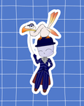 Lion King the Musical Inspired Vinyl Sticker | Zazu – Perfect for Laptops, Water Bottles, Scrapbooks & More
