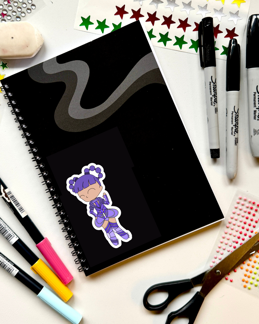 Starlight Express the Musical Inspired Vinyl Sticker – Belle |  Perfect for Laptops, Water Bottles, Scrapbooks & More