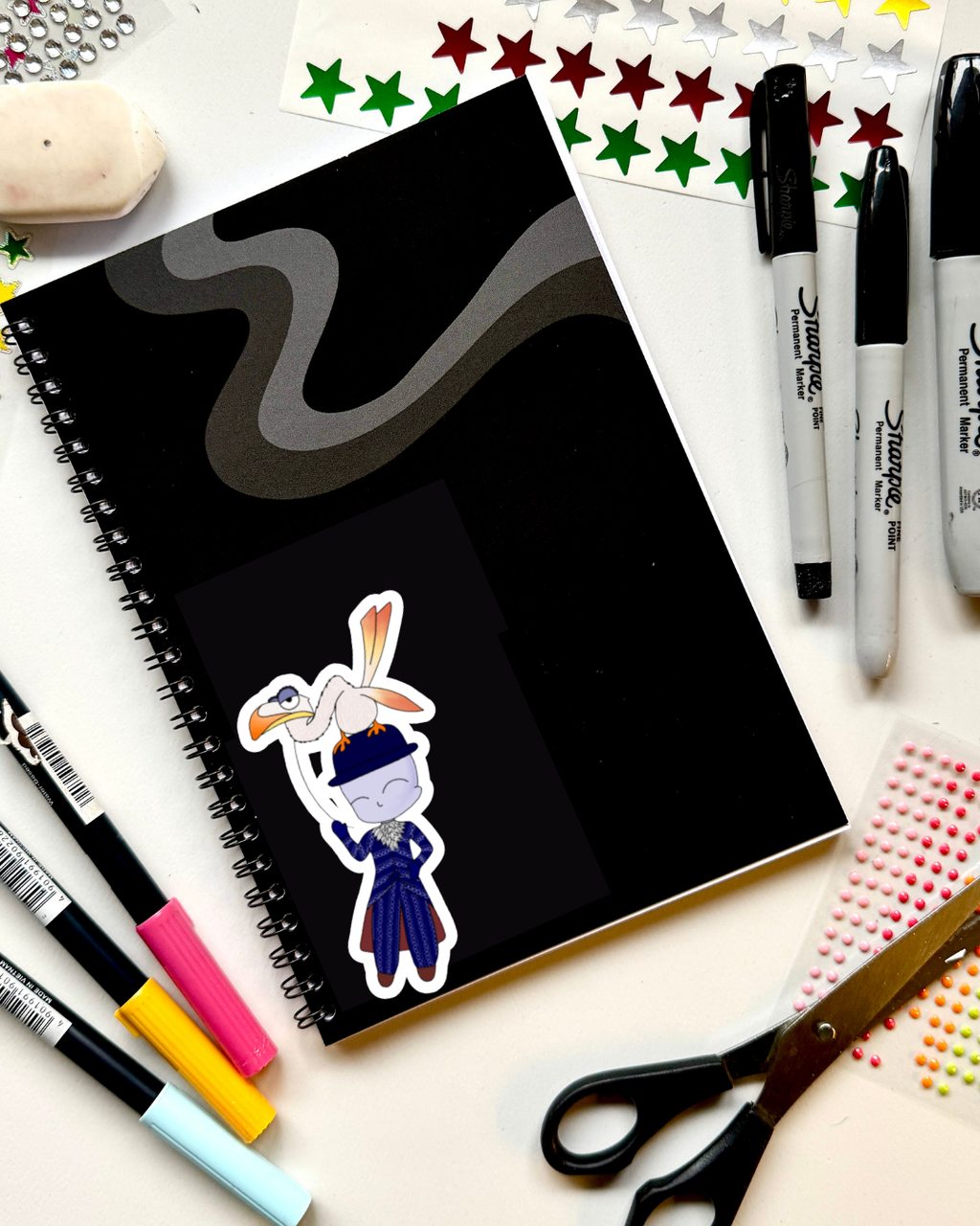 Lion King the Musical Inspired Vinyl Sticker | Zazu – Perfect for Laptops, Water Bottles, Scrapbooks & More