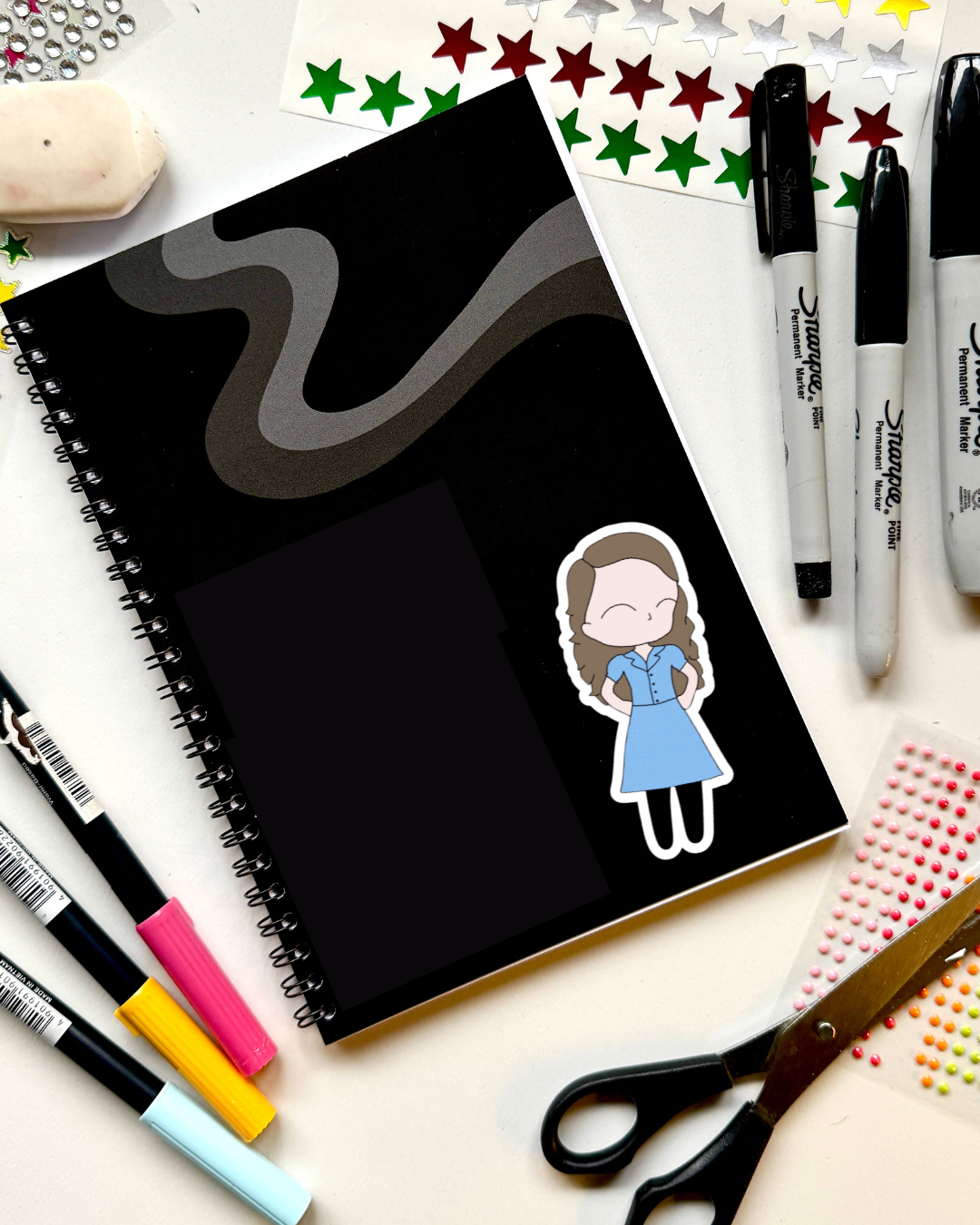 Matilda the Musical Inspired Vinyl Sticker – Matilda | Perfect for Laptops, Water Bottles, Scrapbooks & More