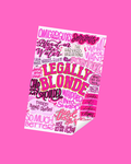 Legally Blonde Inspired Vinyl Poster Sticker – Perfect for Laptops, Water Bottles, Scrapbooks & More