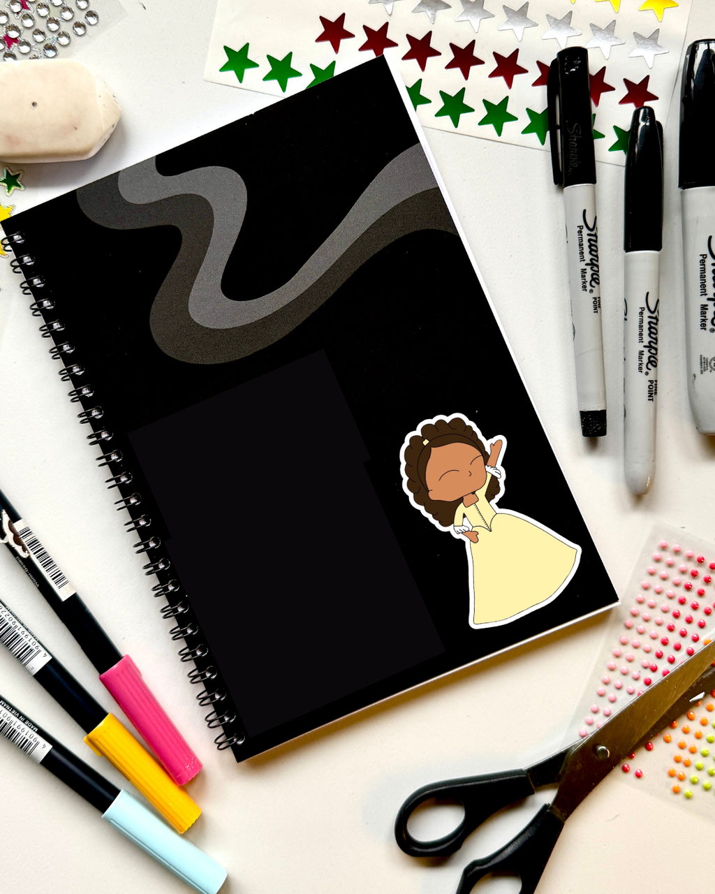 Hamilton the Musical Inspired Vinyl Sticker – Peggy | Perfect for Laptops, Water Bottles, Scrapbooks & More