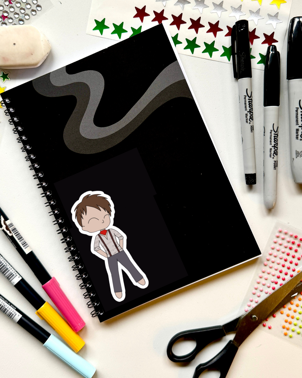 Hades Town the Musical Inspired Vinyl Sticker – Orpheus- Broadway | Perfect for Laptops, Water Bottles, Scrapbooks & More
