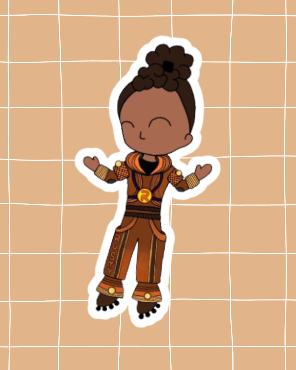 Starlight Express the Musical Inspired Vinyl Sticker – Rusty | Perfect for Laptops, Water Bottles, Scrapbooks & More