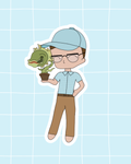 Little Shop of Horrors the Musical Inspired Vinyl Sticker | Seymour – Perfect for Laptops, Water Bottles, Scrapbooks & More