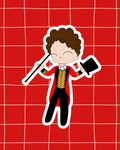 Greatest Showman Inspired Vinyl Sticker – P.T Barnum | Perfect for Laptops, Water Bottles, Scrapbooks & More