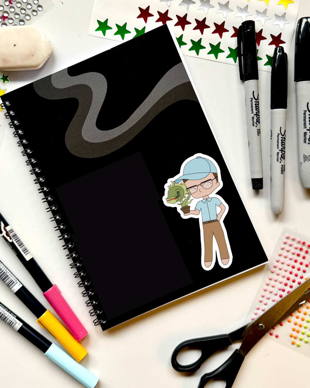 Little Shop of Horrors the Musical Inspired Vinyl Sticker | Seymour – Perfect for Laptops, Water Bottles, Scrapbooks & More