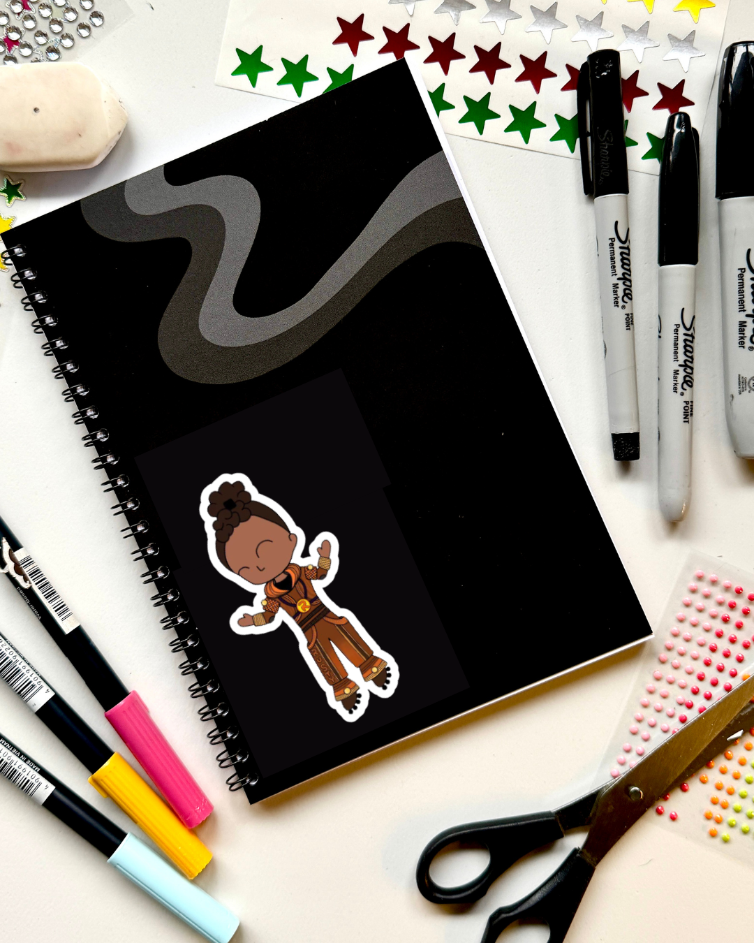 Starlight Express the Musical Inspired Vinyl Sticker – Rusty | Perfect for Laptops, Water Bottles, Scrapbooks & More