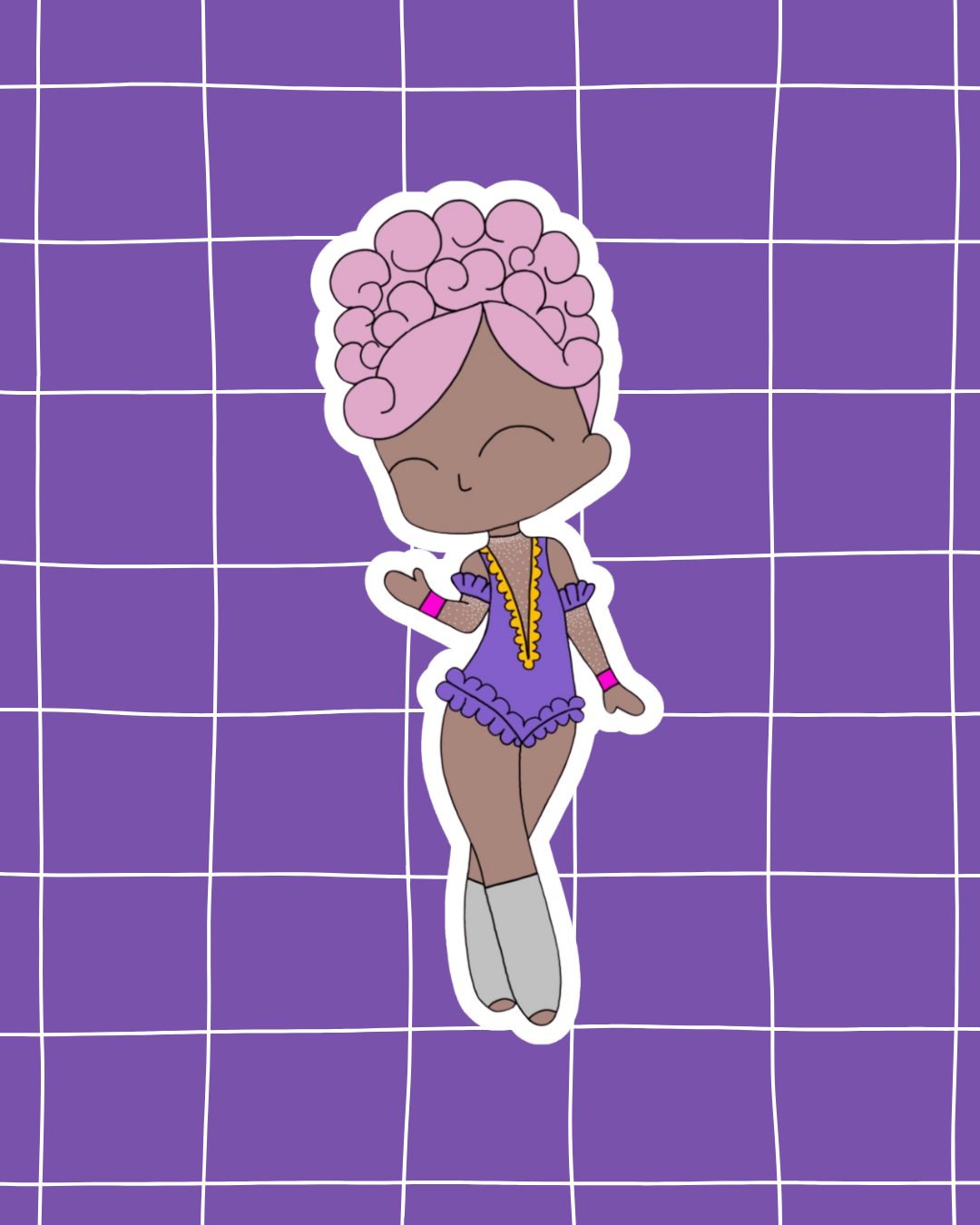 Greatest Showman Inspired Vinyl Sticker – Anne Wheeler | Perfect for Laptops, Water Bottles, Scrapbooks & More