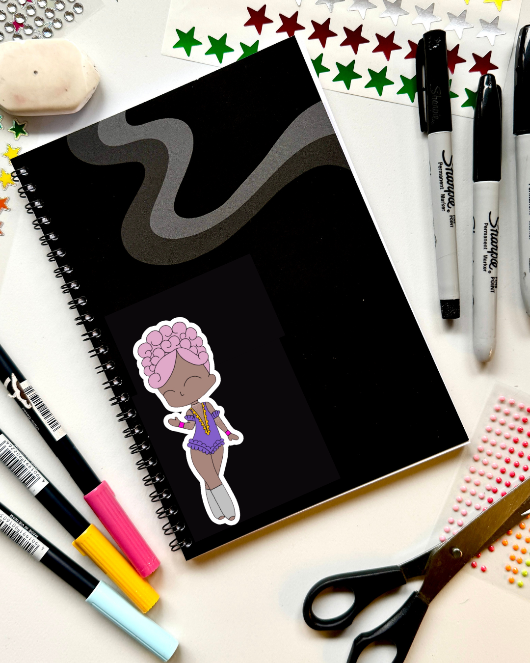 Greatest Showman Inspired Vinyl Sticker – Anne Wheeler | Perfect for Laptops, Water Bottles, Scrapbooks & More