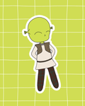Shrek | Shrek the Musical Inspired Vinyl Sticker – Perfect for Laptops, Water Bottles, Scrapbooks & More
