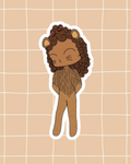 Wizard of Oz the Musical Inspired Vinyl Sticker – Cowardly Lion | Perfect for Laptops, Water Bottles, Scrapbooks & More