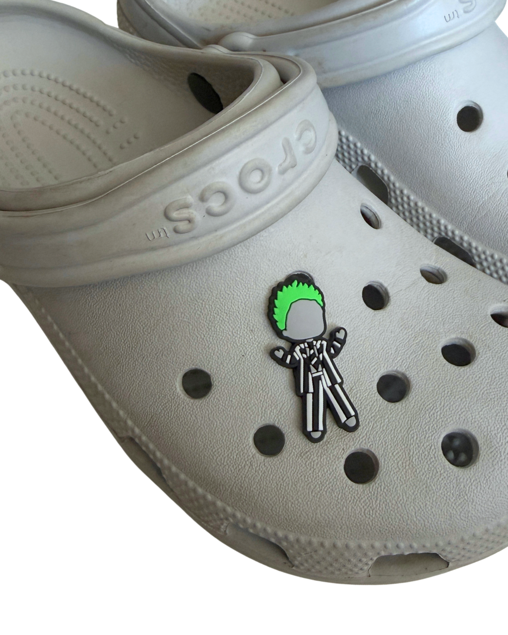 Beetlejuice the Musical inspired Jibbit - Croc Charm