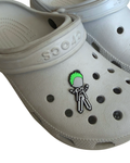 Beetlejuice the Musical inspired Jibbit - Croc Charm